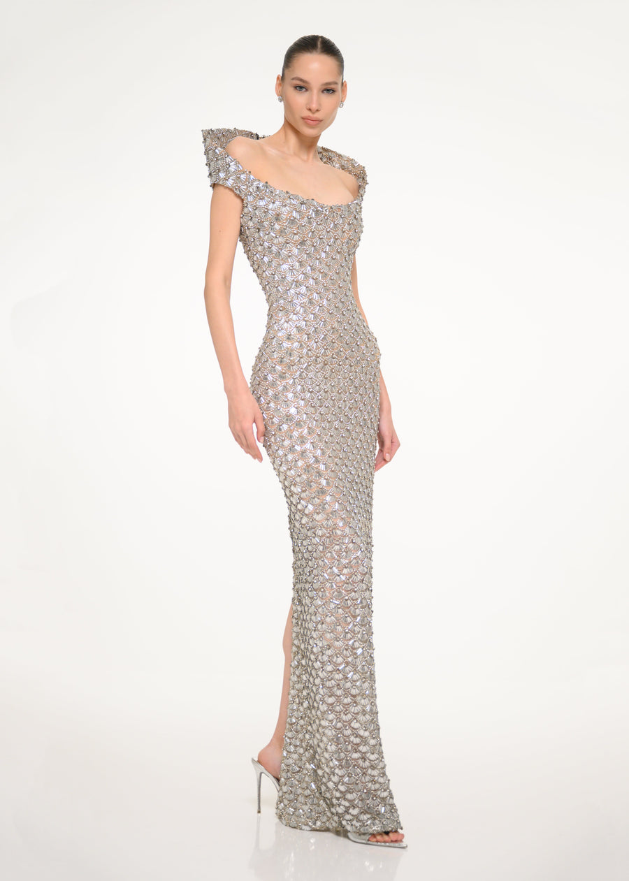 The Royal Shell Dress