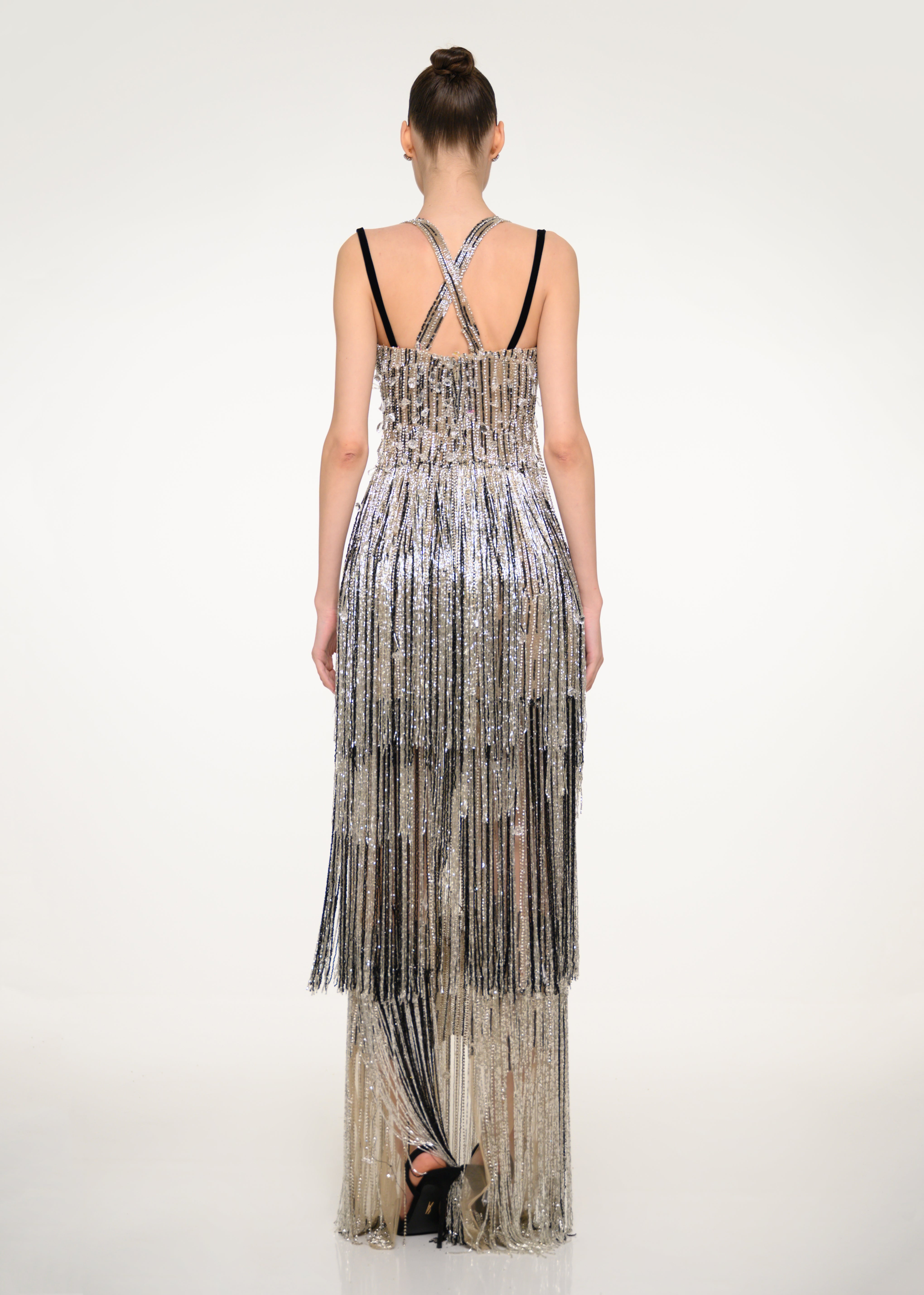 The Aurora Fringe Dress