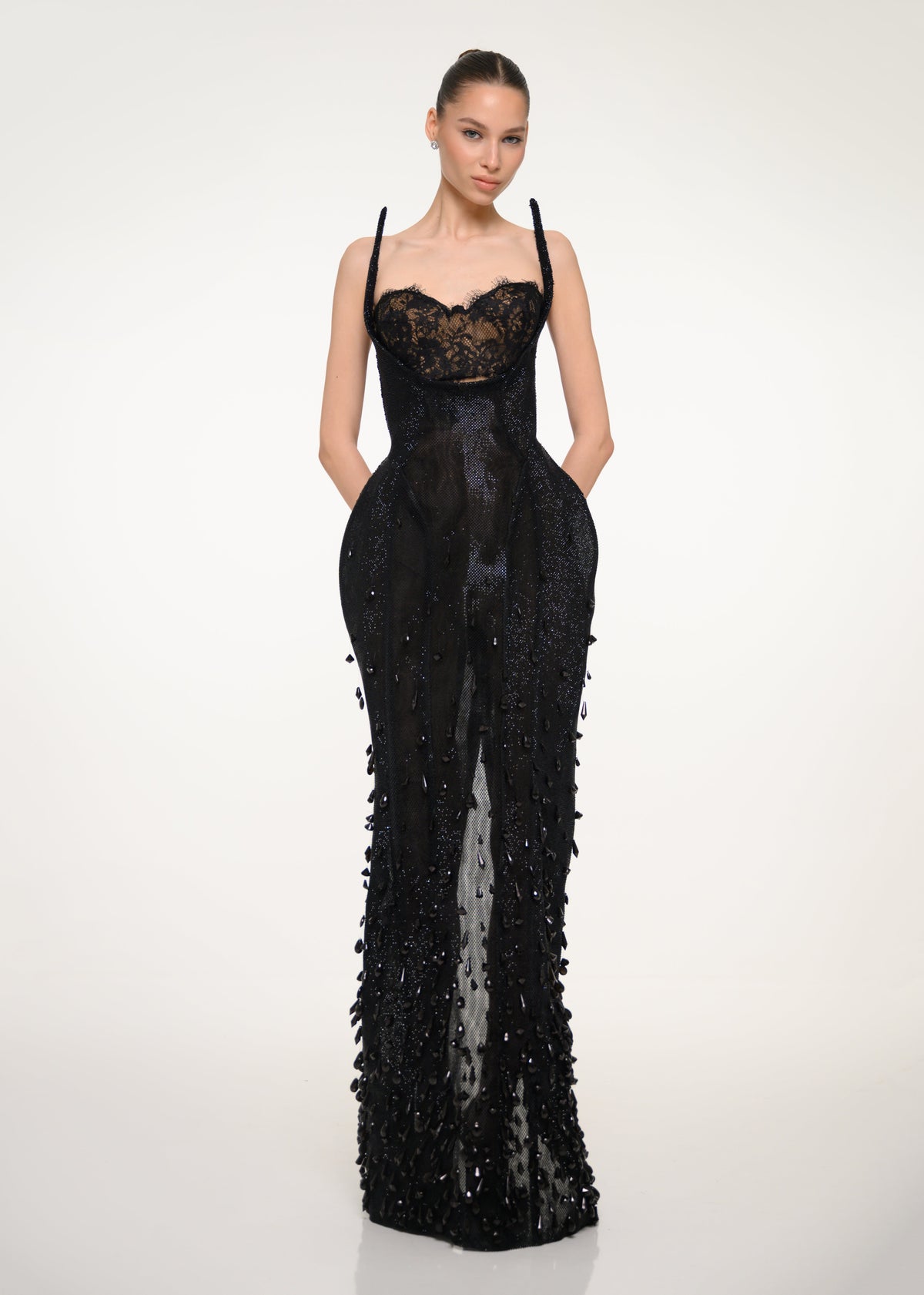 The Noir Eclipse Dress