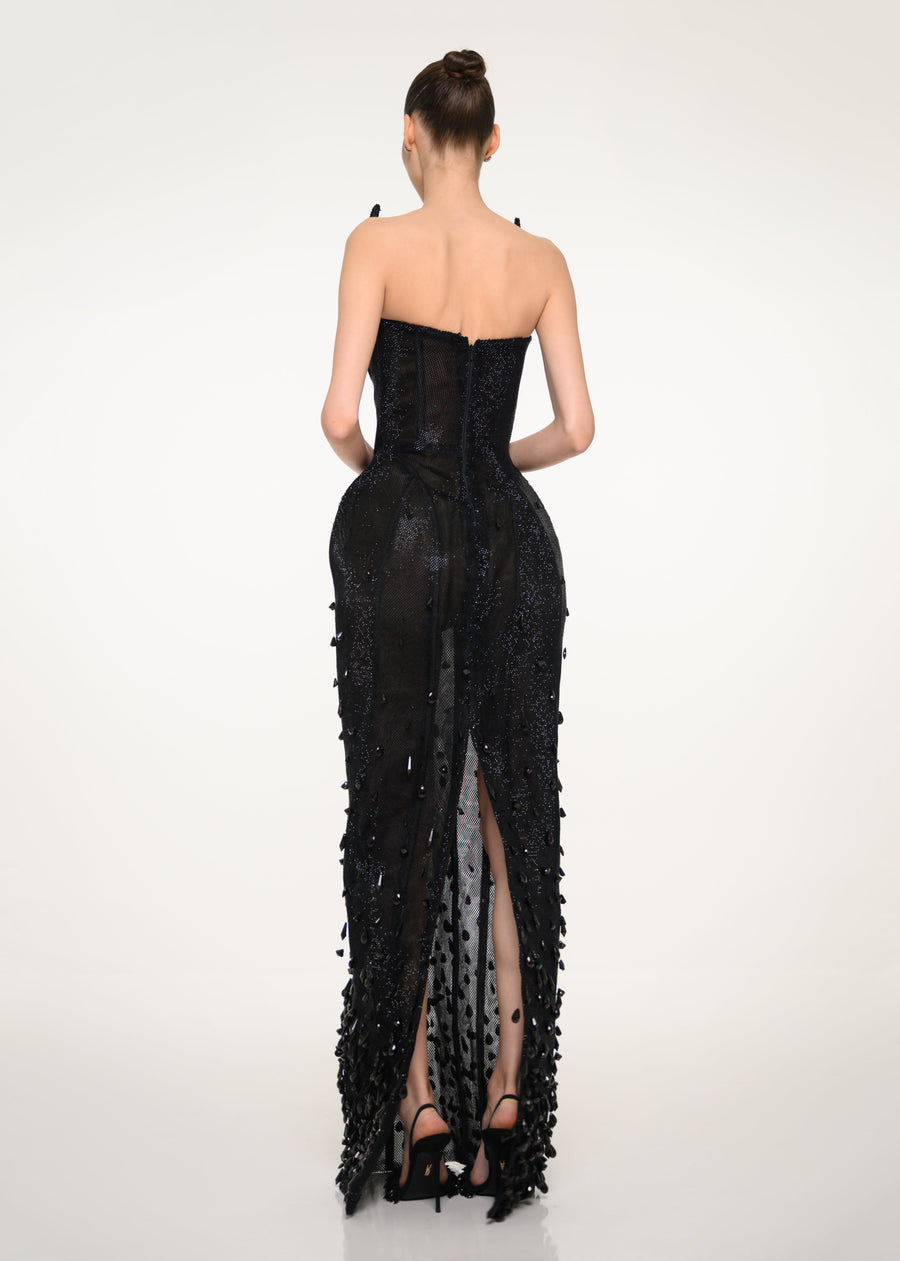 The Noir Eclipse Dress