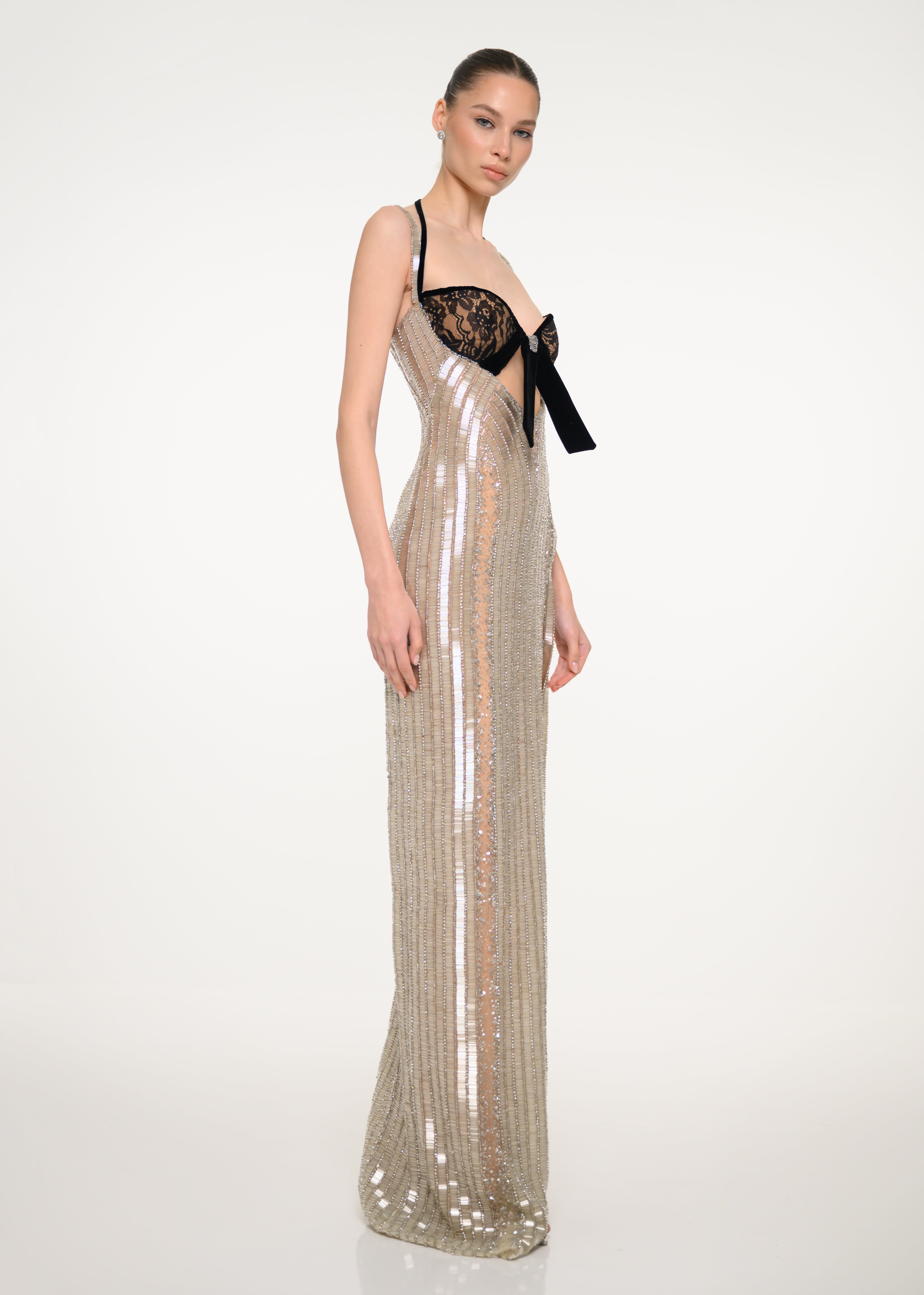 The Velvet Eclipse Dress