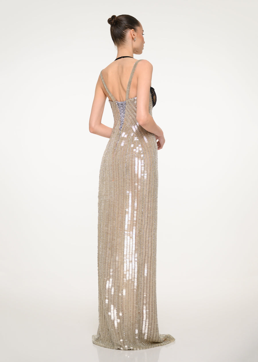 The Velvet Eclipse Dress