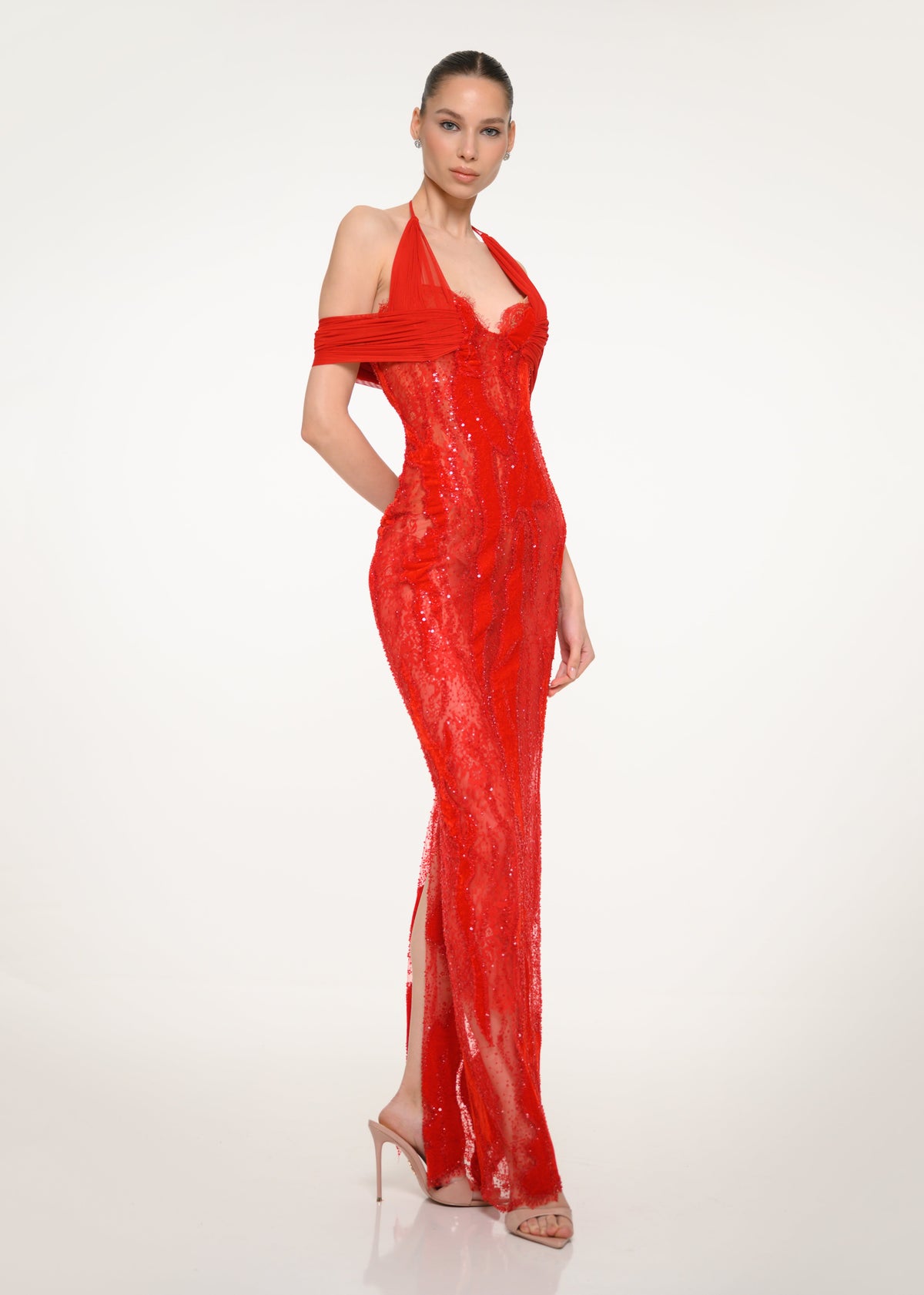 The Red Mirage Dress
