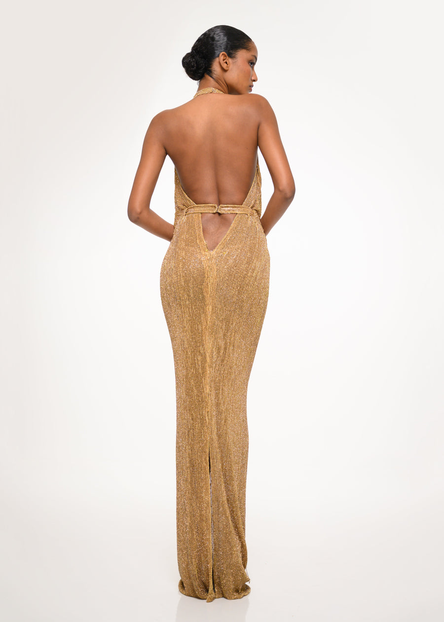 The Liquid Gold Drape