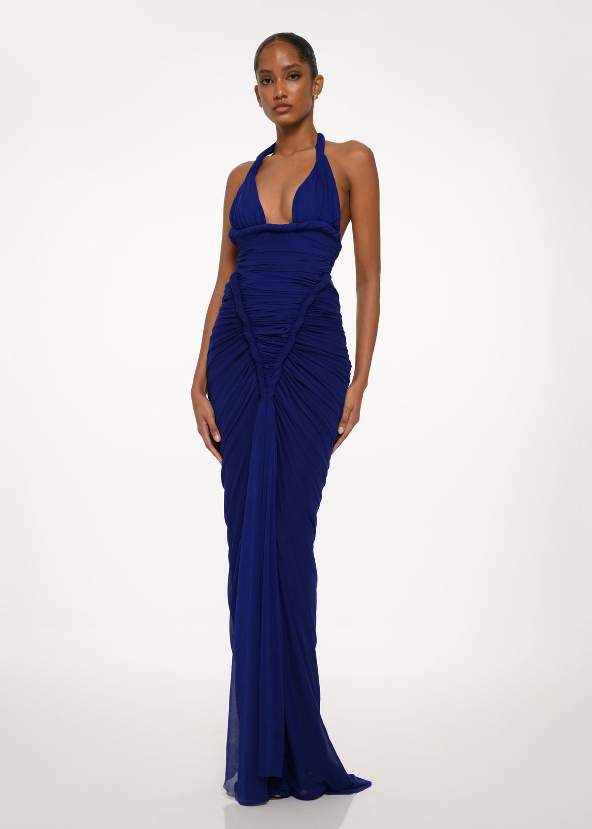 Midnight Halter Dress