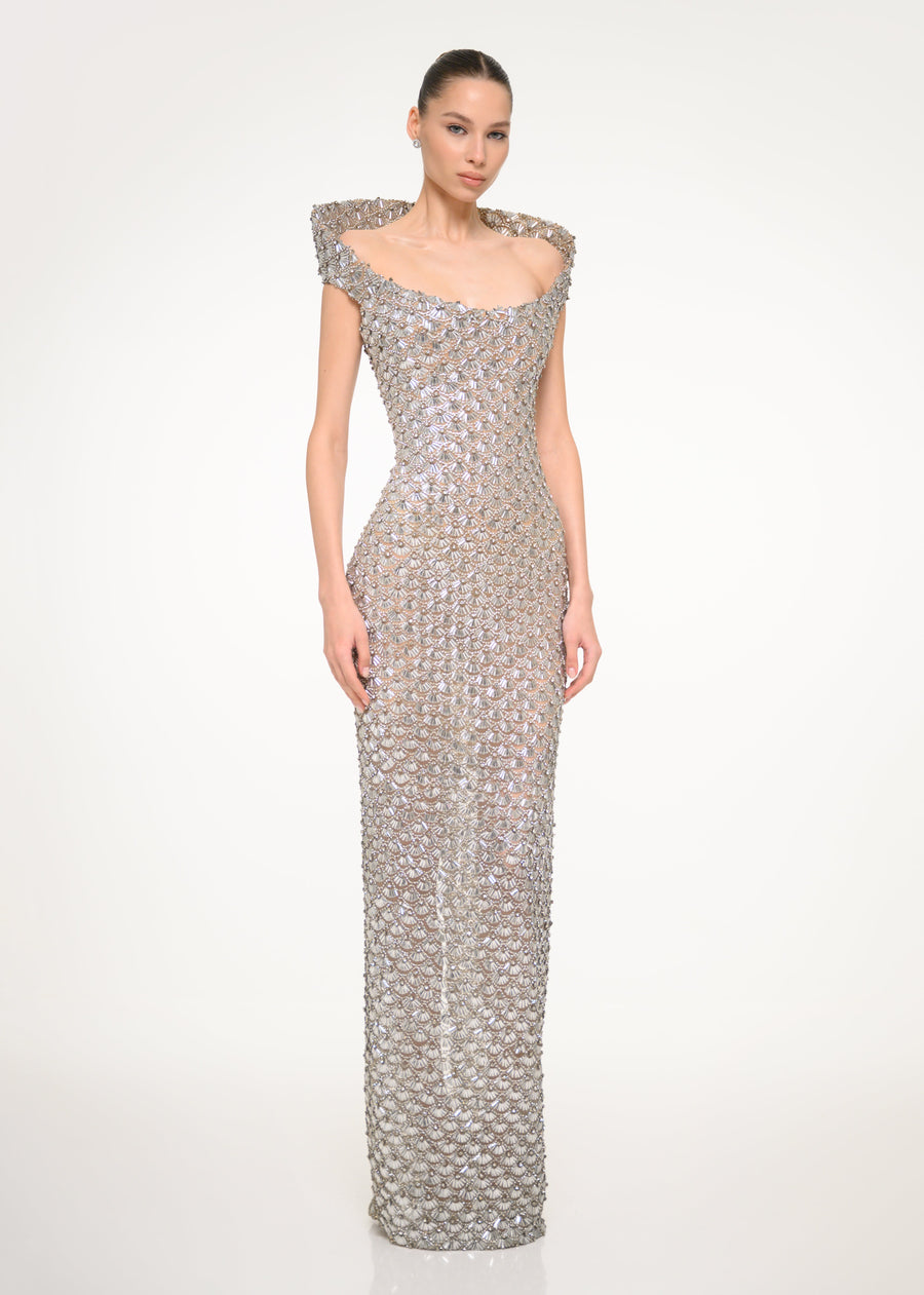 The Royal Shell Dress