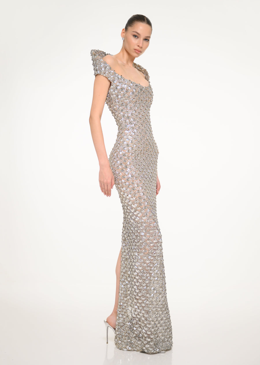 The Royal Shell Dress